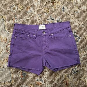 Vintage Levi's Purple Jean Shorts